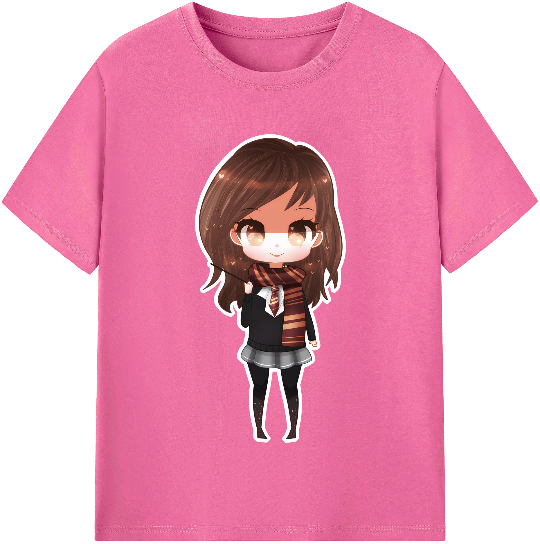 （画像用） Harry Potter ハリー・ポッターシリーズ レディースカジュアルプリントTシャツ（綿100％）